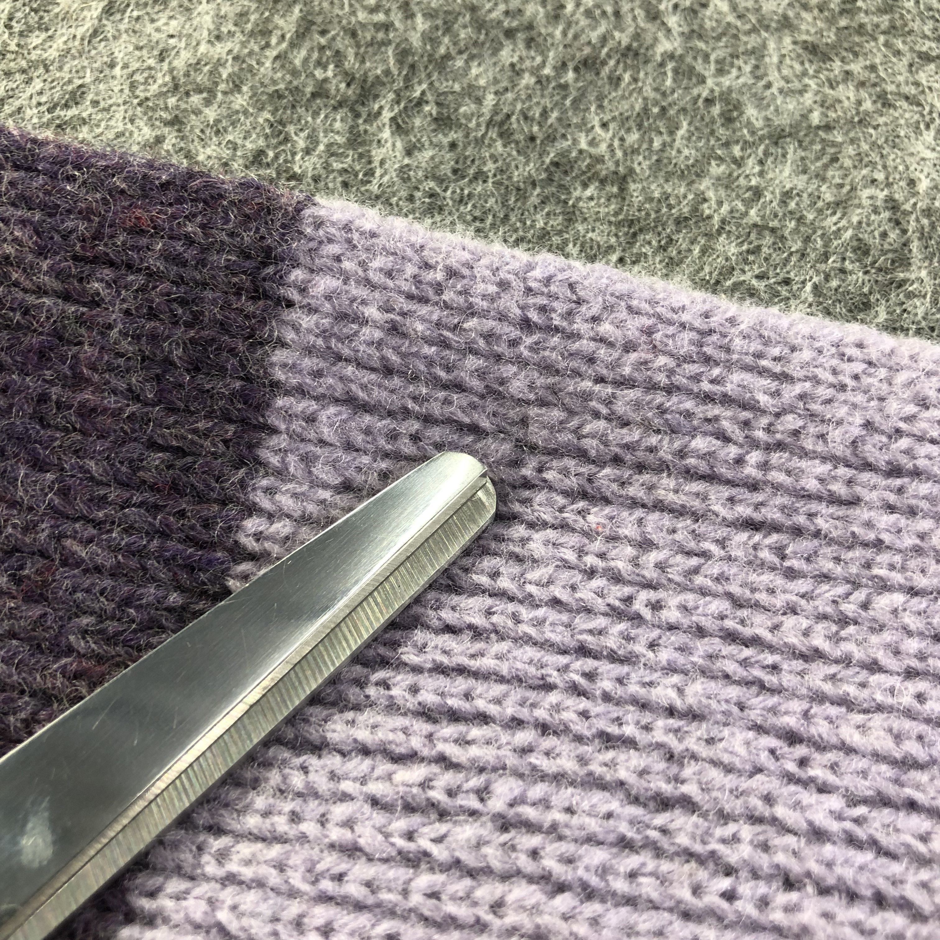 Gap GAP Purple Stripes Wool Scarf Muffler V1606 Size ONE SIZE - 5 Thumbnail