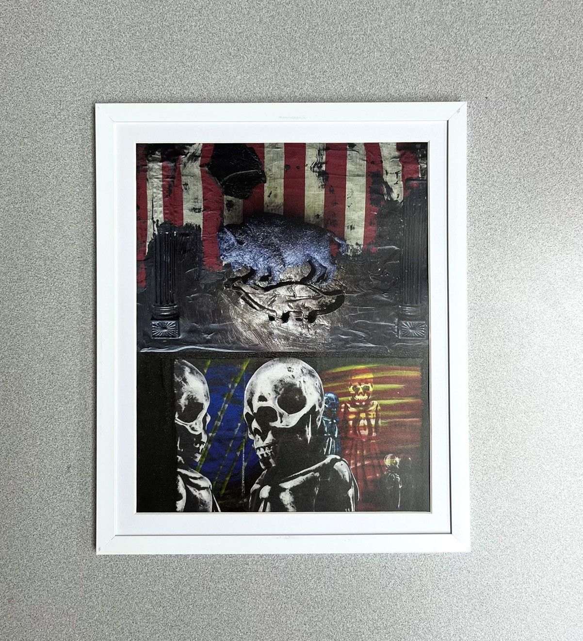 Chrome Hearts × Vintage Chrome Hearts American Skulls Framed poster 8x11 magazine Size ONE SIZE - 1 Thumbnail