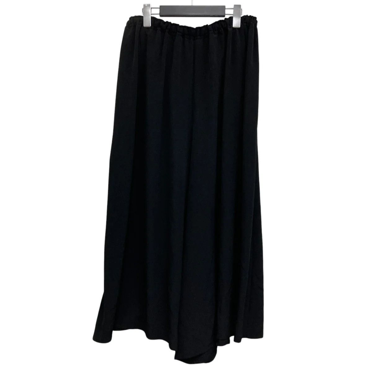 Yohji Yamamoto YOHJI YAMAMOTO TA PE CREPE DE CHINE SKIRT-LIKE GATHER PANTS Size US 29 - 2 Thumbnail