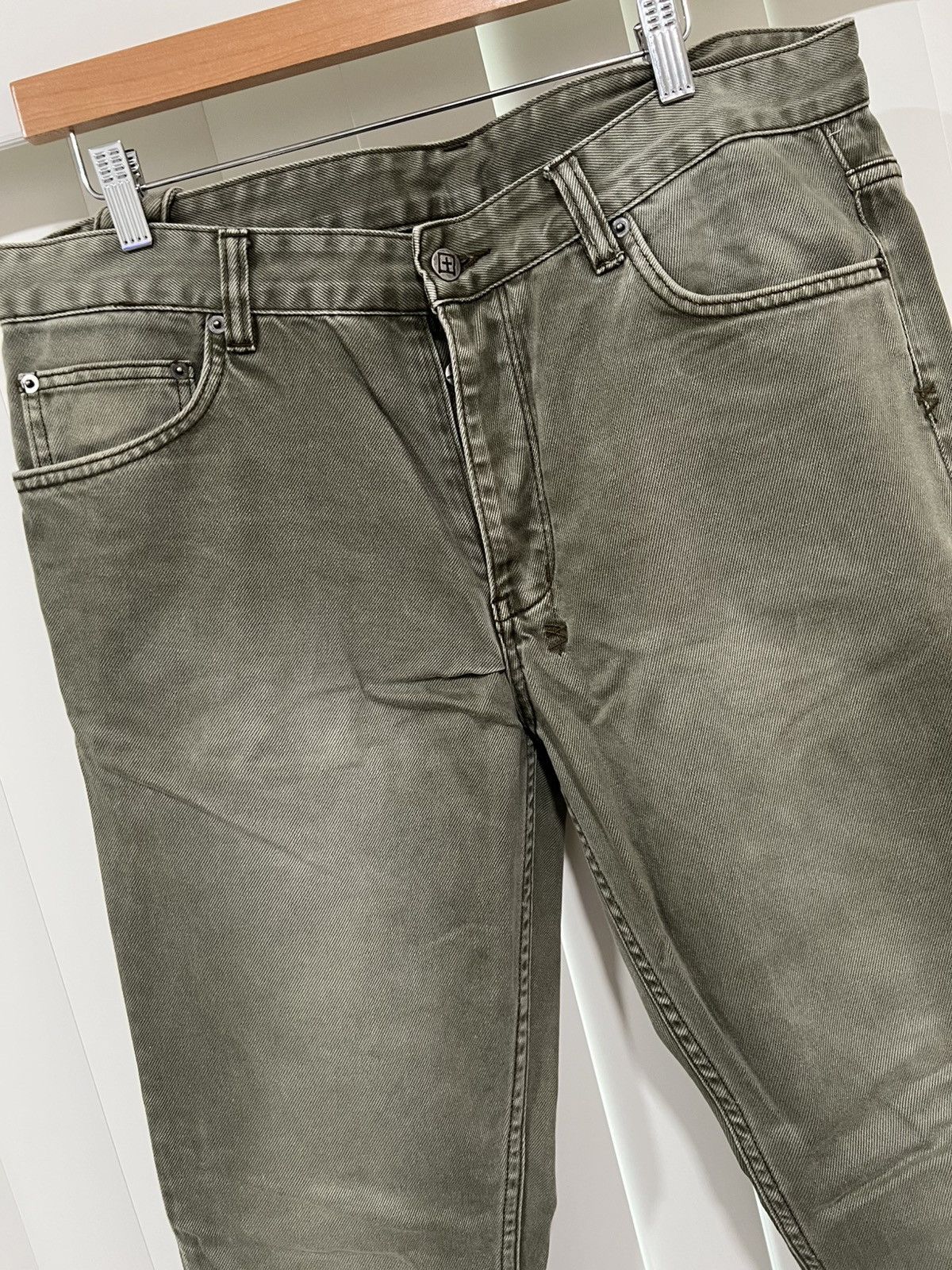 Ksubi Ksubi Chitch Denim Faded Green Size US 34 / EU 50 - 2 Thumbnail