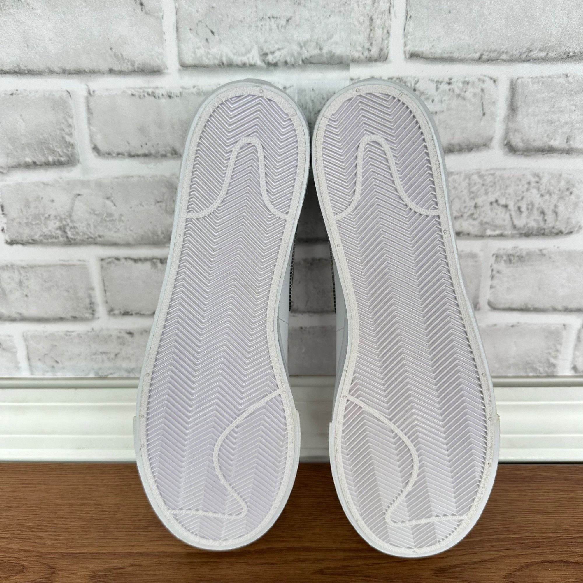 Nike ⭐Nike Blazer Low Platform Sz 10 Men's Shoes White Silver Sne Size US 10 / EU 43 - 6 Thumbnail