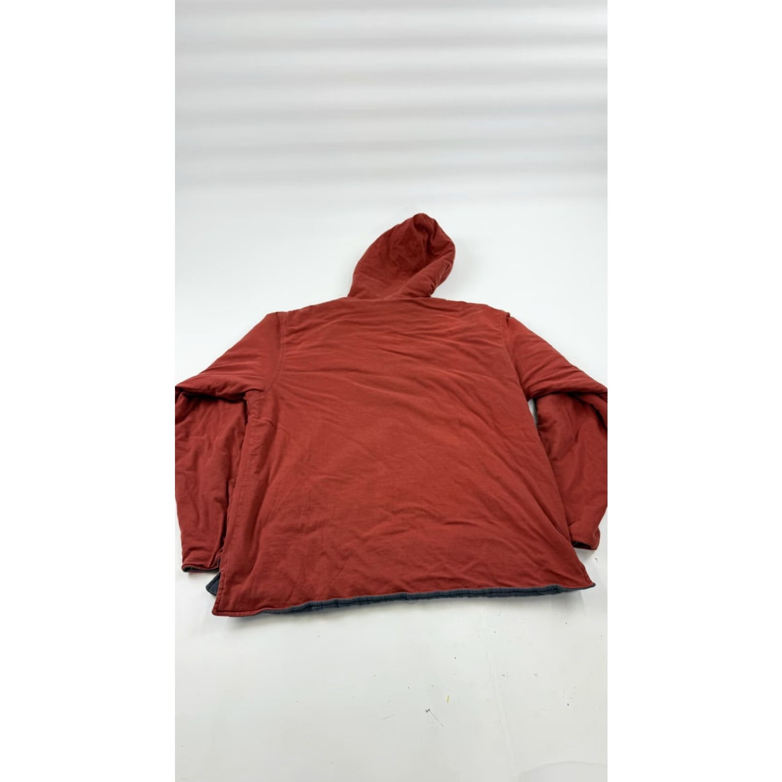 Adidas Adidas Hoodie Mens Large Reversible Pullover Quilted Red Gray Sweatshirt Size US L / EU 52-54 / 3 - 7 Thumbnail