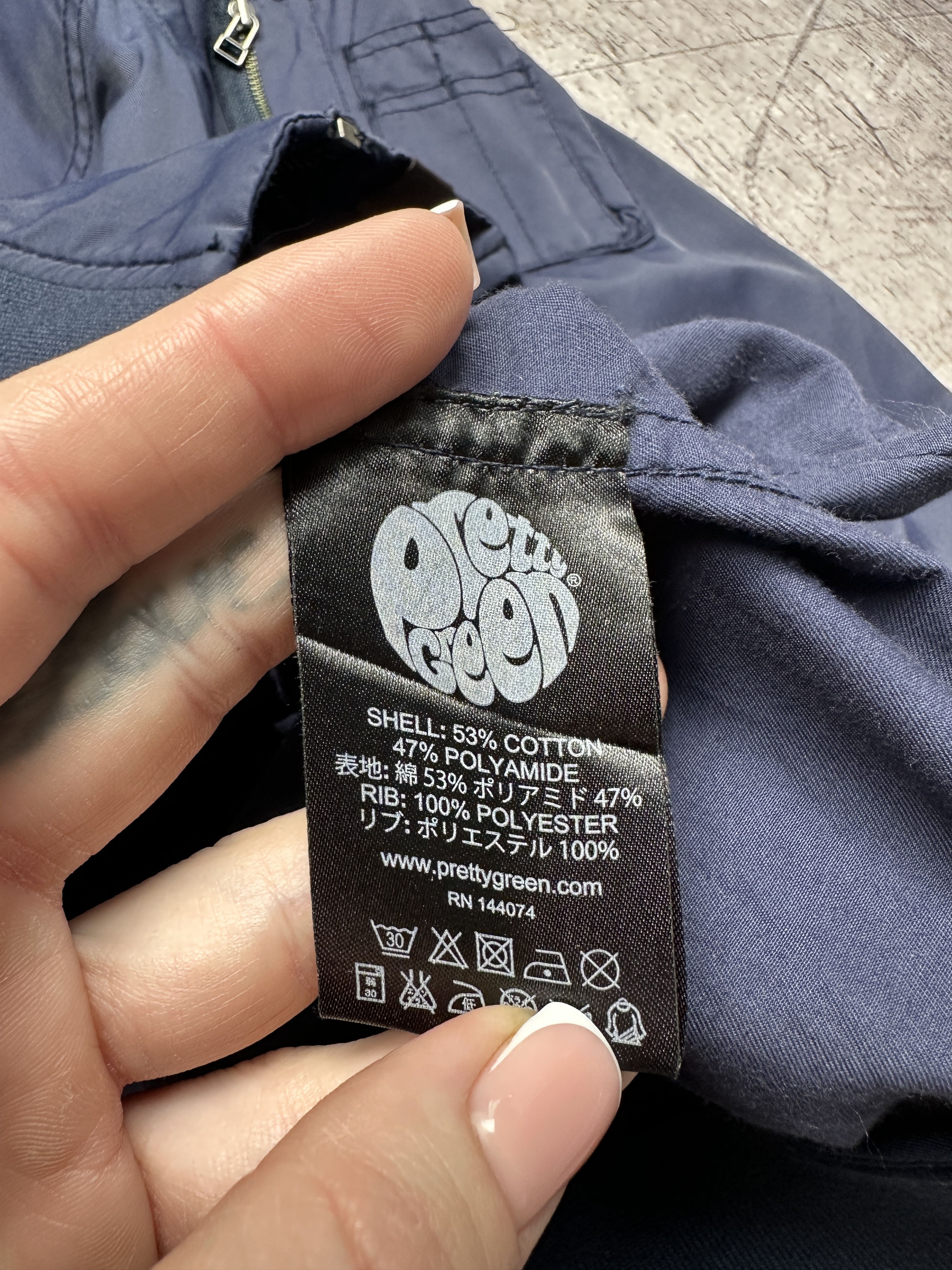 Pretty Green × Vintage Pretty Green Vintage Mens Bomber Jacket Size US L / EU 52-54 / 3 - 6 Thumbnail