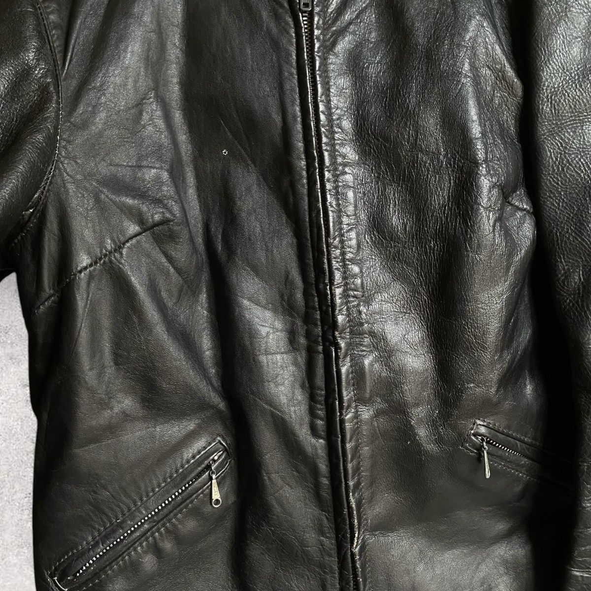 Vintage Vintage 60’s Brooks Leather Cafe Racer Jacket Size US S / EU 44-46 / 1 - 3 Thumbnail