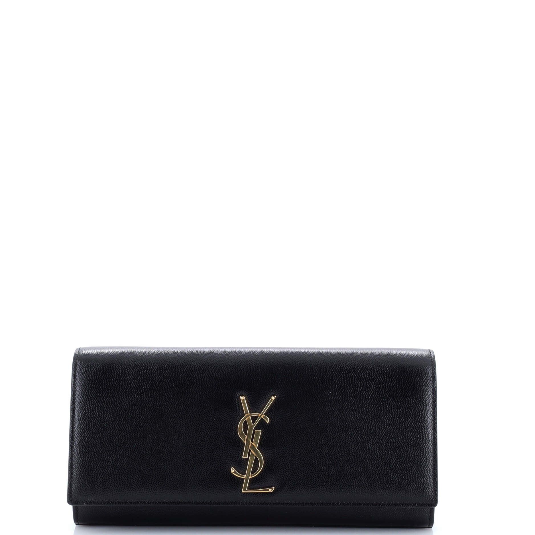 Saint Laurent Paris Classic Monogram Clutch Size ONE SIZE - 1 Thumbnail