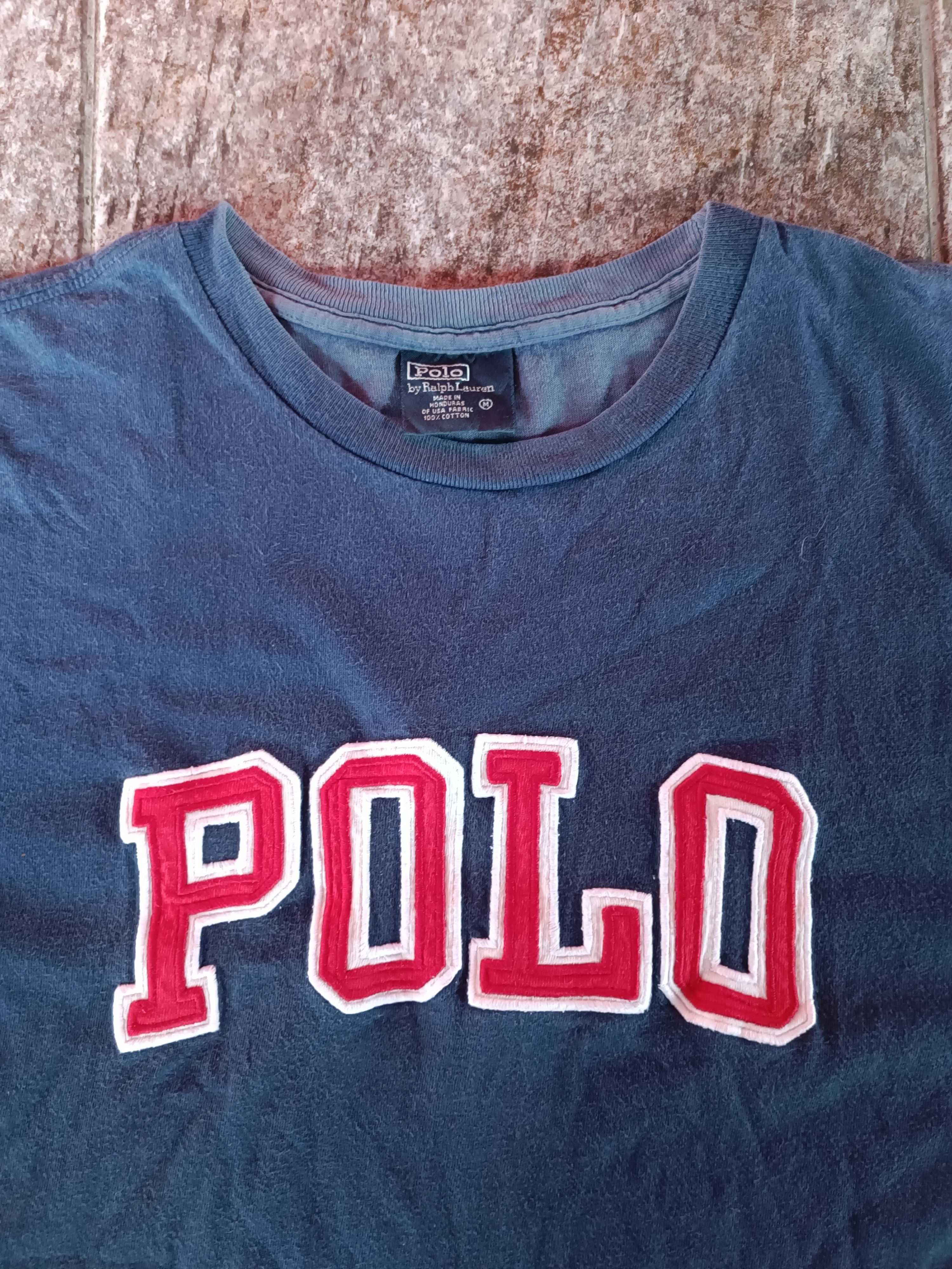 vintage polo ralph lauren logo embroidery