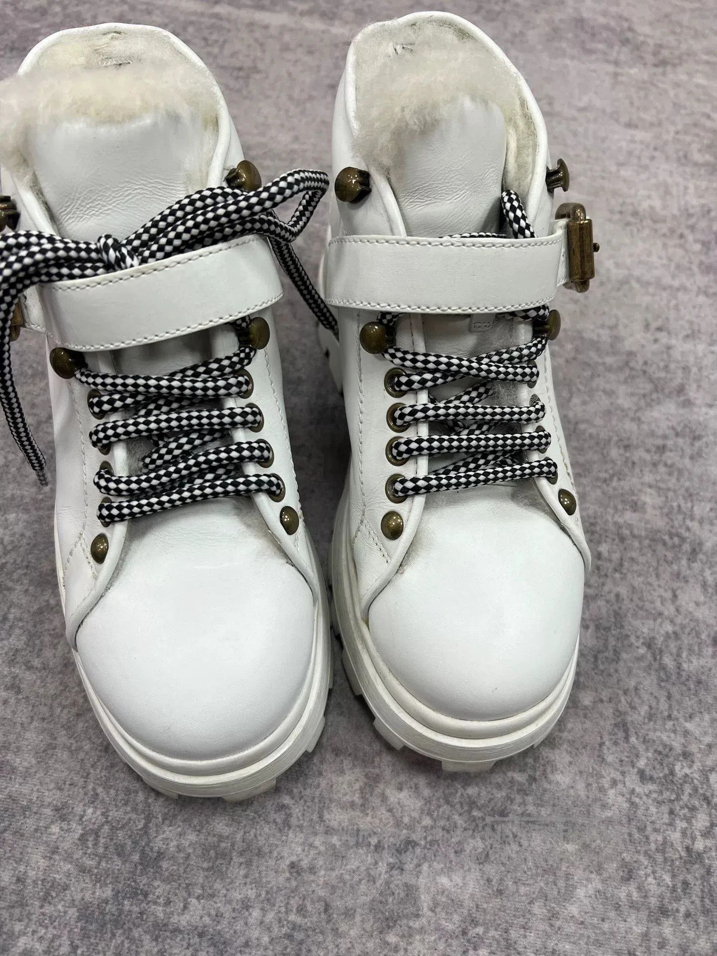 Miu Miu Miumiu Women's Snow Boots. Size US 4 / IT 34 - 4 Thumbnail