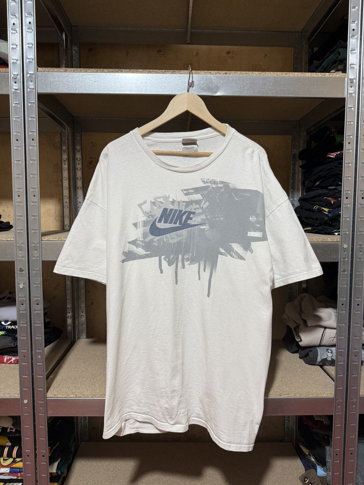 Nike × Vintage 🇺🇸 Vintage 90’s Nike American Retro USA T-shirt Y2K Size 3XL Size US XXL / EU 58 / 5 - 1 Thumbnail
