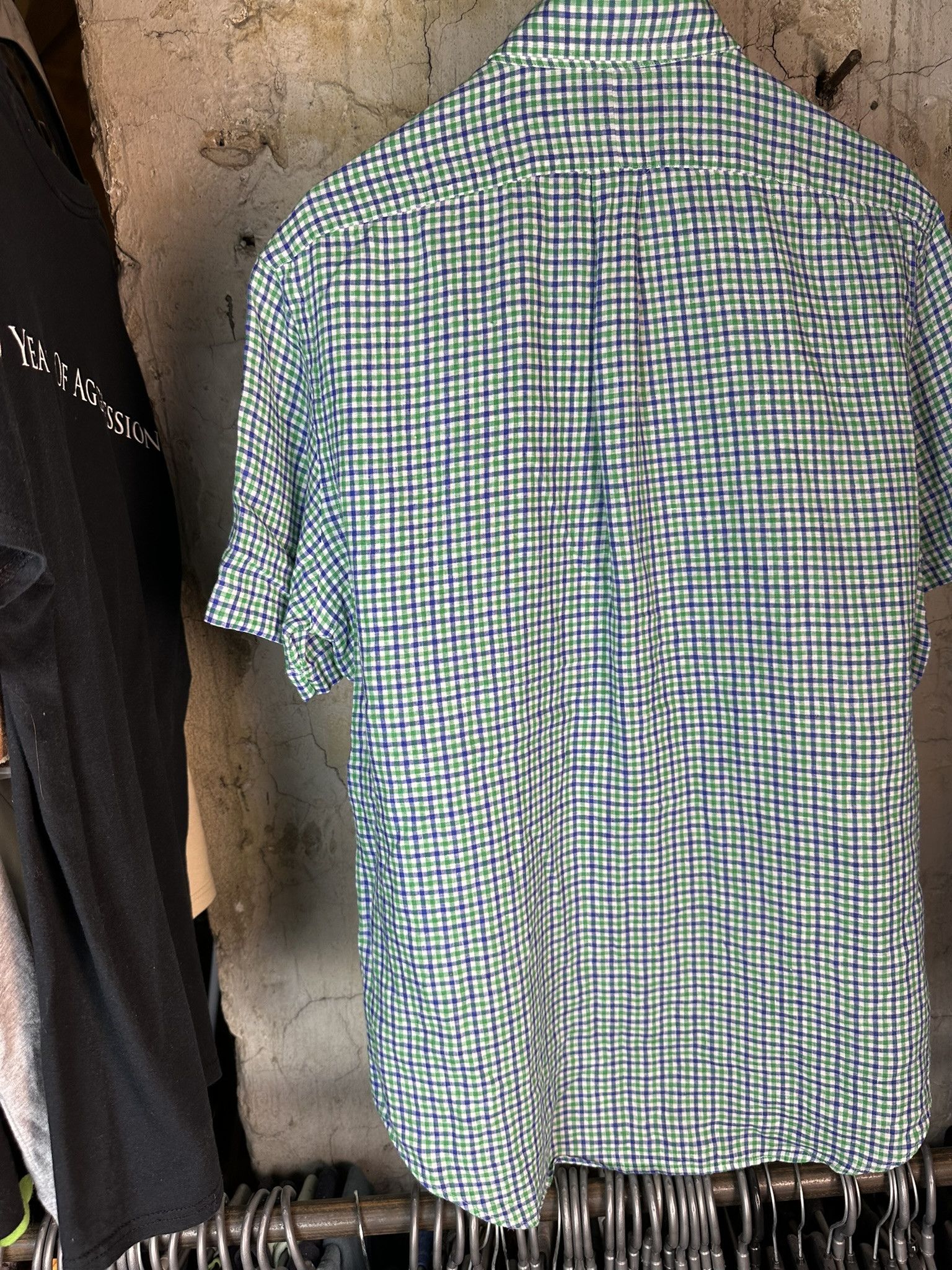 Ralph Lauren Ralph Lauren Linen Checked Button Up Shirt Size US L / EU 52-54 / 3 - 10 Thumbnail