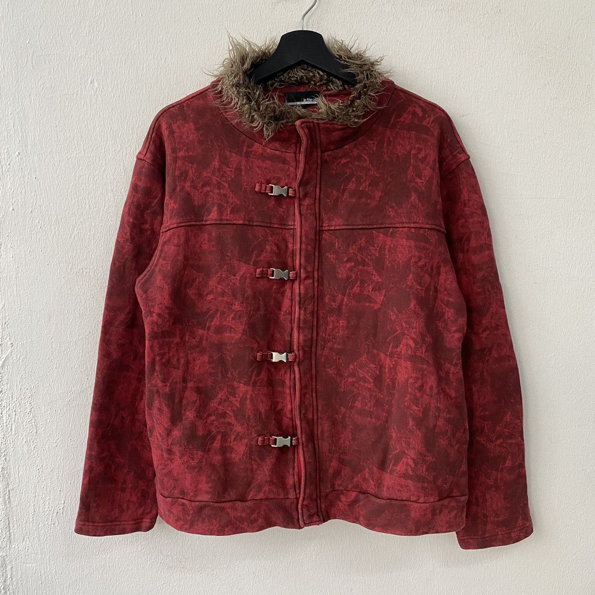 If Six Was Nine × In The Attic × Le Grande Bleu (L.G.B.) In The Attic Raccoon Fur Sweater Zipper Clip Size US L / EU 52-54 / 3 - 2 Thumbnail