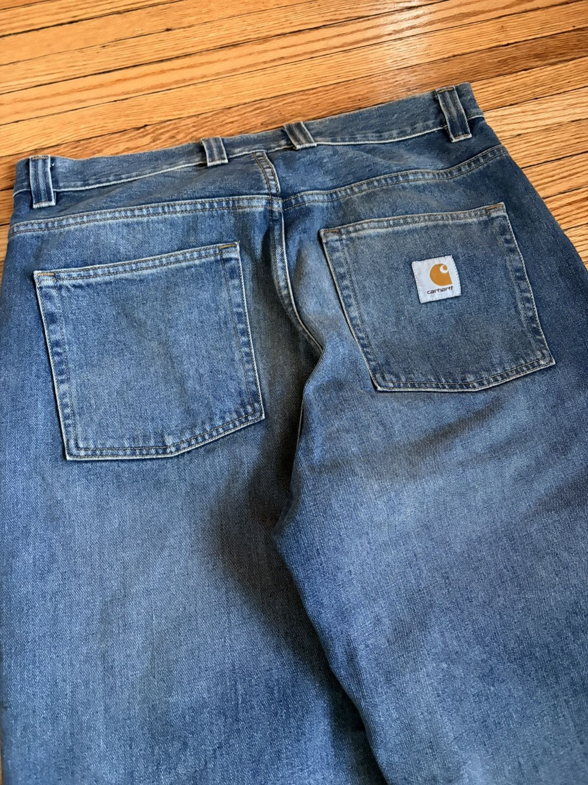 Carhartt Wip Carhartt WIP Brandon Jeans (Washed Blue) Size US 33 - 6 Thumbnail