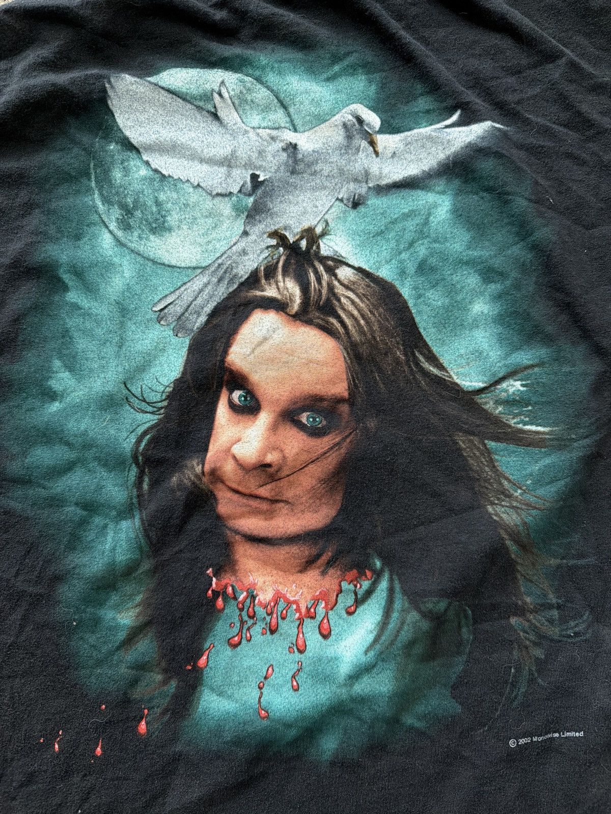Ozzy Osbourne Vintage 2002 Ozzy Osbourne Revenge of The Dove Shirt Size US L / EU 52-54 / 3 - 4 Thumbnail