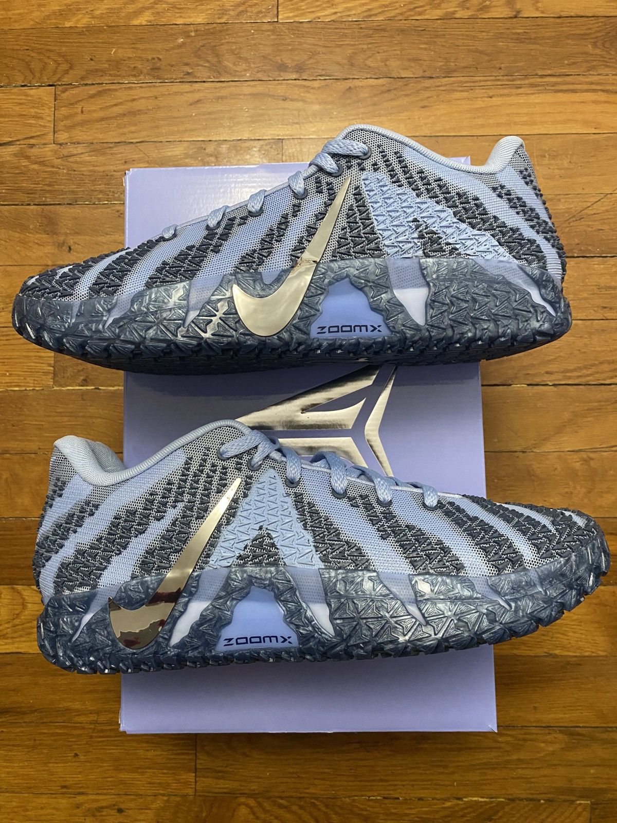 Nike Size 13 - Nike Ja 3 Ja Morant Basketball Shoes Blue Men’s Size US 13 / EU 46 - 2 Thumbnail
