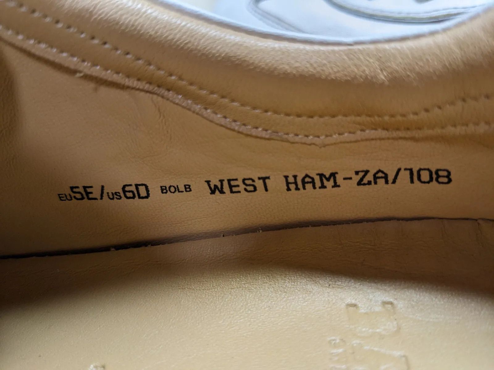Bally × Designer Rare Bally West Ham US6D Size US 6 / EU 39 - 10 Thumbnail