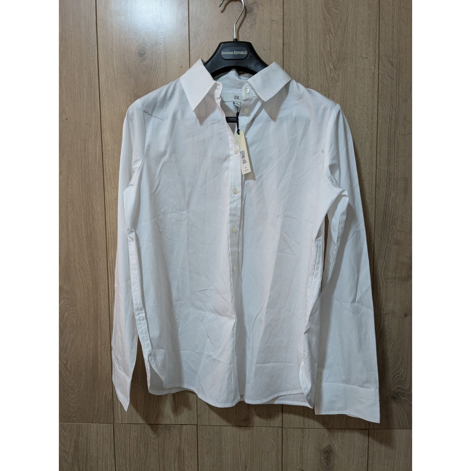 Banana Republic Banana Republic - The Perfect Shirt / M / White / NWT Size M / US 6-8 / IT 42-44 - 2 Thumbnail