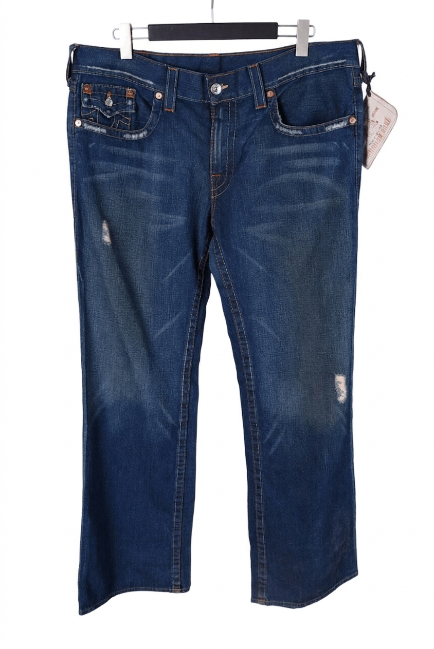 True Religion True Religion Billy Super T Denim Vintage Jeans W40 L34 Size US 40 / EU 56 - 1 Thumbnail