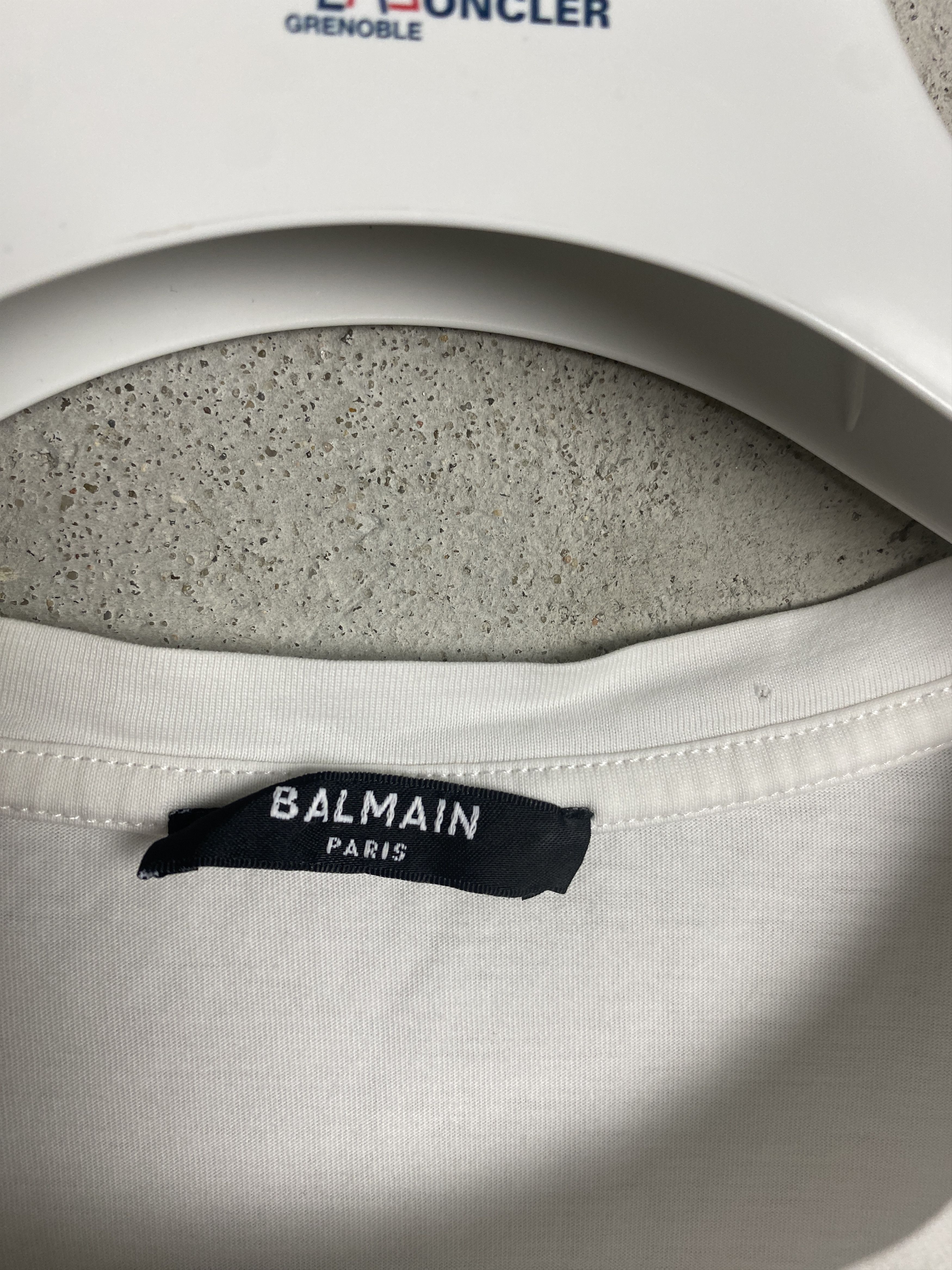 Balmain Balmain big logo t-shirt tee casual Size XS / US 0-2 / IT 36-38 - 3 Thumbnail