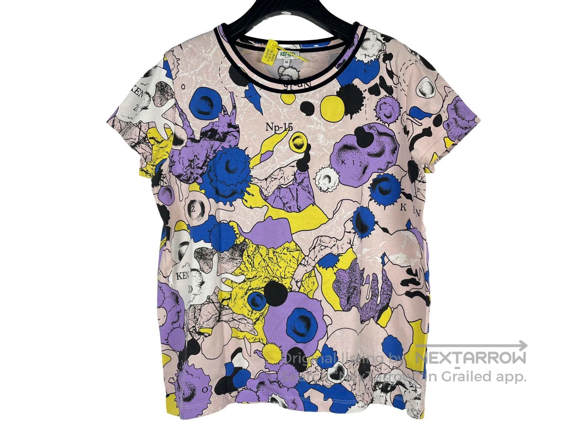 Kenzo Kenzo Graffiti Short Sleeve Size US M / EU 48-50 / 2 - 1 Thumbnail