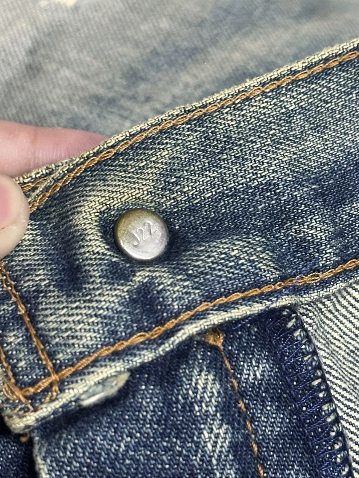 Levi's Levis 90's 502 Big E Vintage Distressed Baggy Style Mudwash Size US 30 / EU 46 - 9 Thumbnail