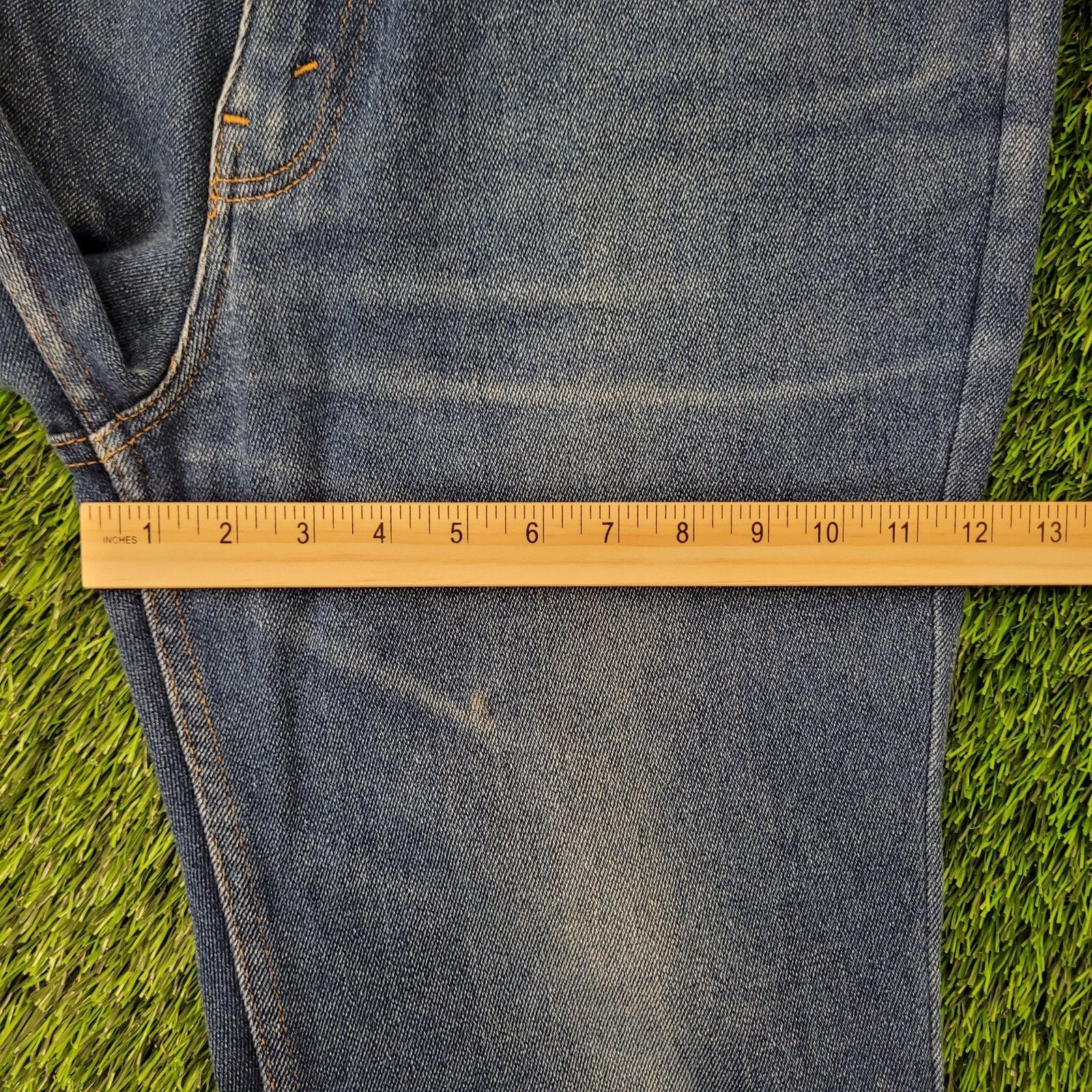 Levi's Vintage LEVIS 547 Ankle Jeans 34x25 Faded Whiskered Blue-Tab Size US 34 / EU 50 - 18 Thumbnail