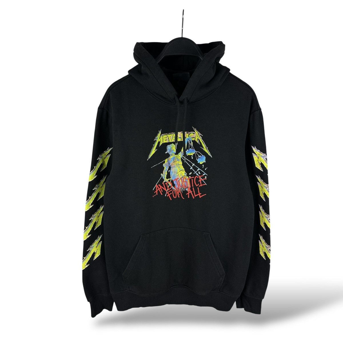 H&M × Metallica H&M x Metallica And Justice For All Graphic Print Hoodie Size US XS / EU 42 / 0 - 1 Thumbnail