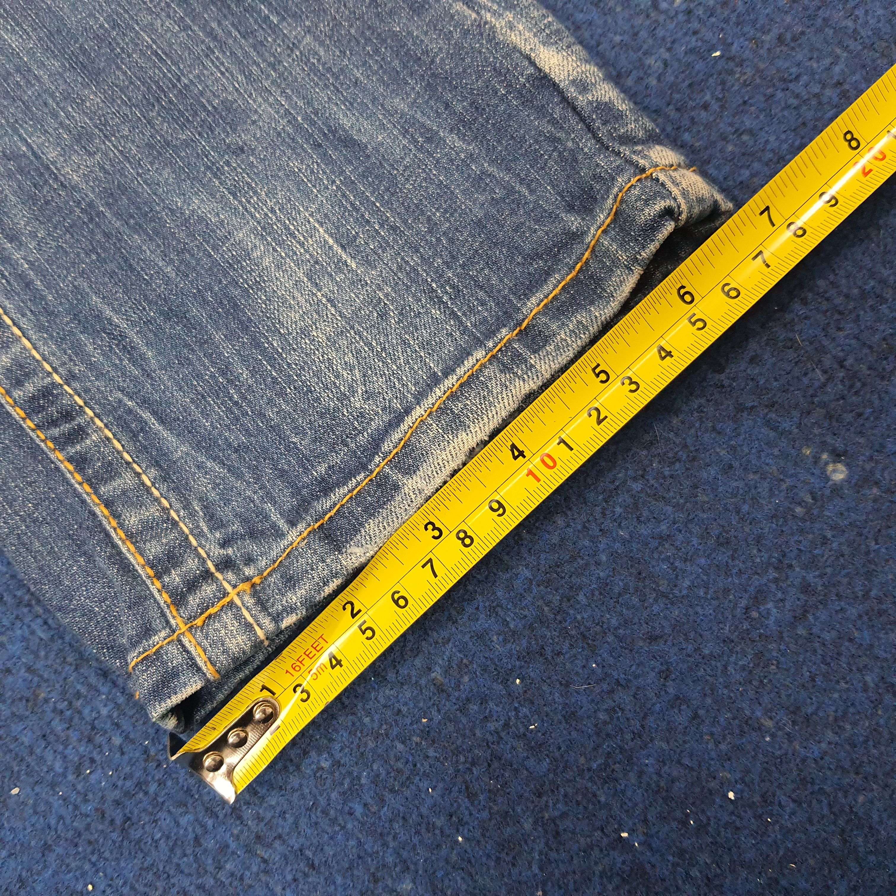 Japanese Brand Vintage Red Pepper Japan Denim Y2K Aesthetic C258N8 Size US 32 / EU 48 - 18 Thumbnail
