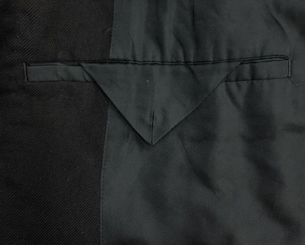 Comme des Garcons Homme Plus Comme des Garçons Homme Plus Red Stitch Lapel Black Wool (S) Size US S / EU 44-46 / 1 - 16 Thumbnail