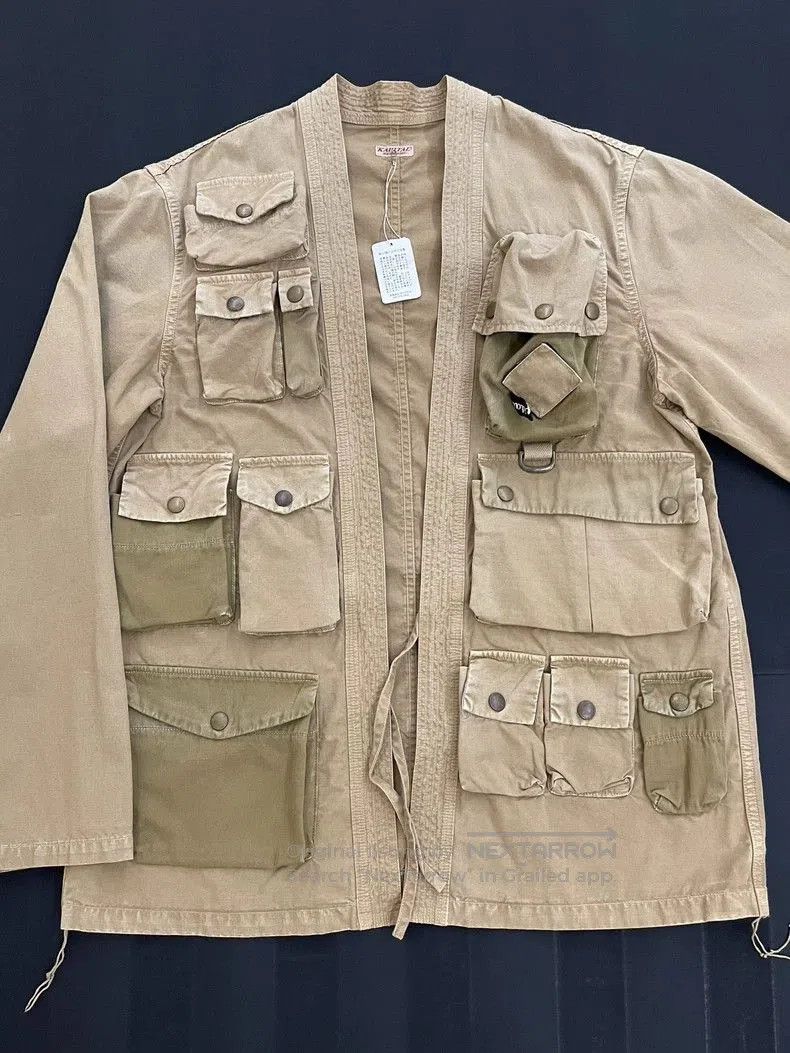 Kapital KAPITAL Functional Fishing Jacket Coat. Size US XL / EU 56 / 4 - 1 Thumbnail
