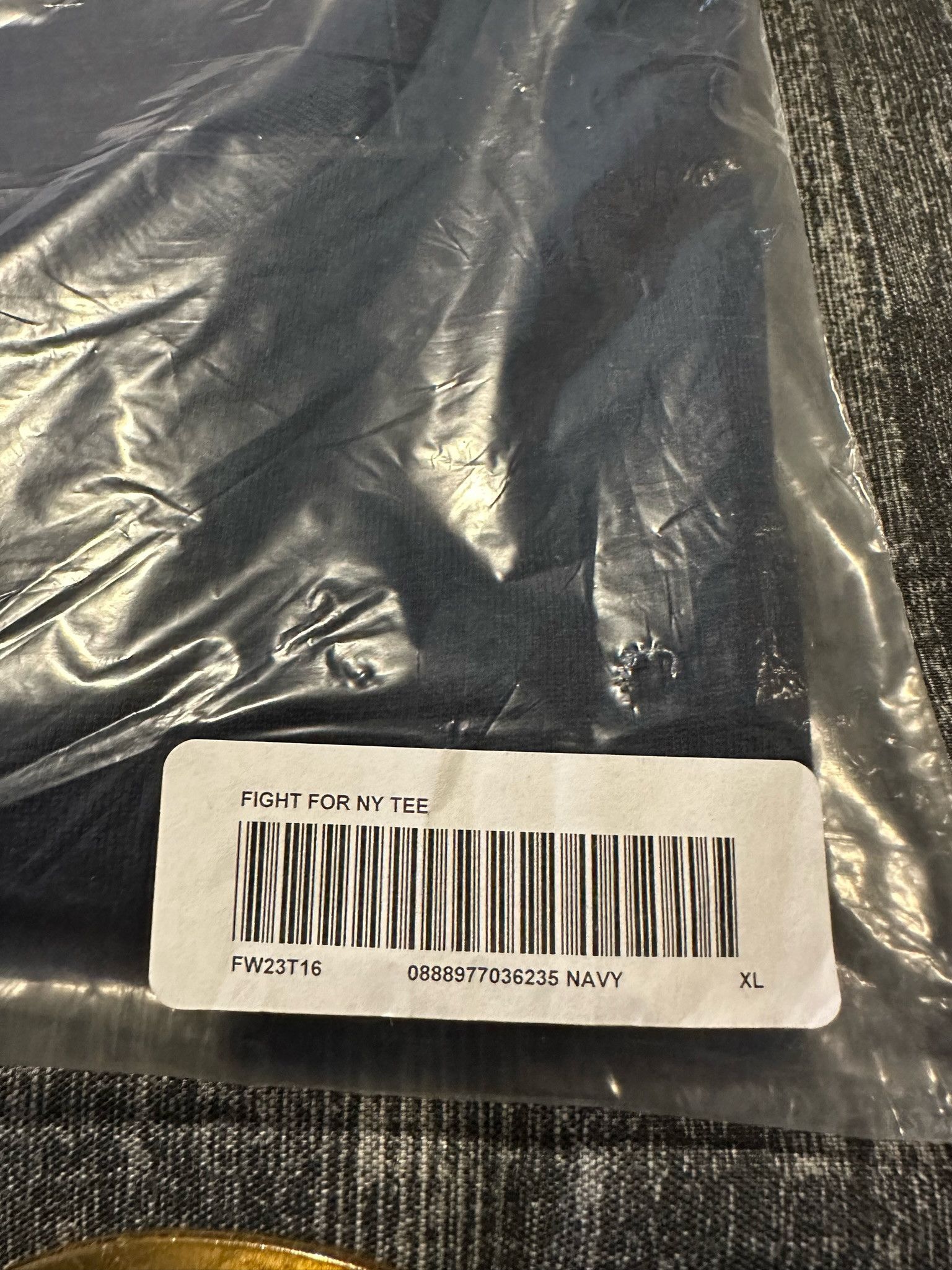 Supreme NWT Supreme Fighter Tee - Navy - XL Size US XL / EU 56 / 4 - 5 Thumbnail