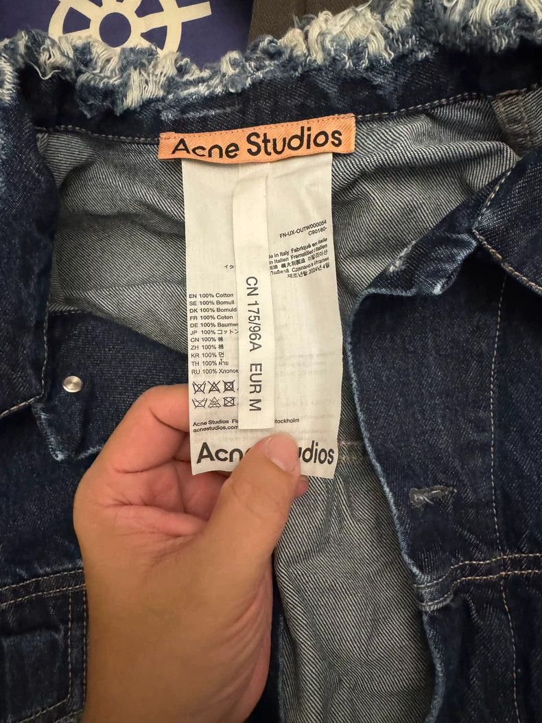 Acne Studios Acne Studios Aging spoils the denim jacket Size US M / EU 48-50 / 2 - 2 Thumbnail