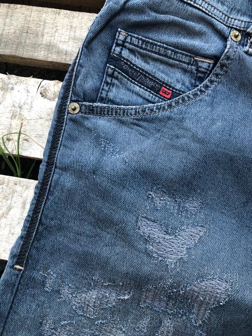 Diesel Diesel Krooley-Ne Denim Sweatpants Size US 34 / EU 50 - 8 Thumbnail