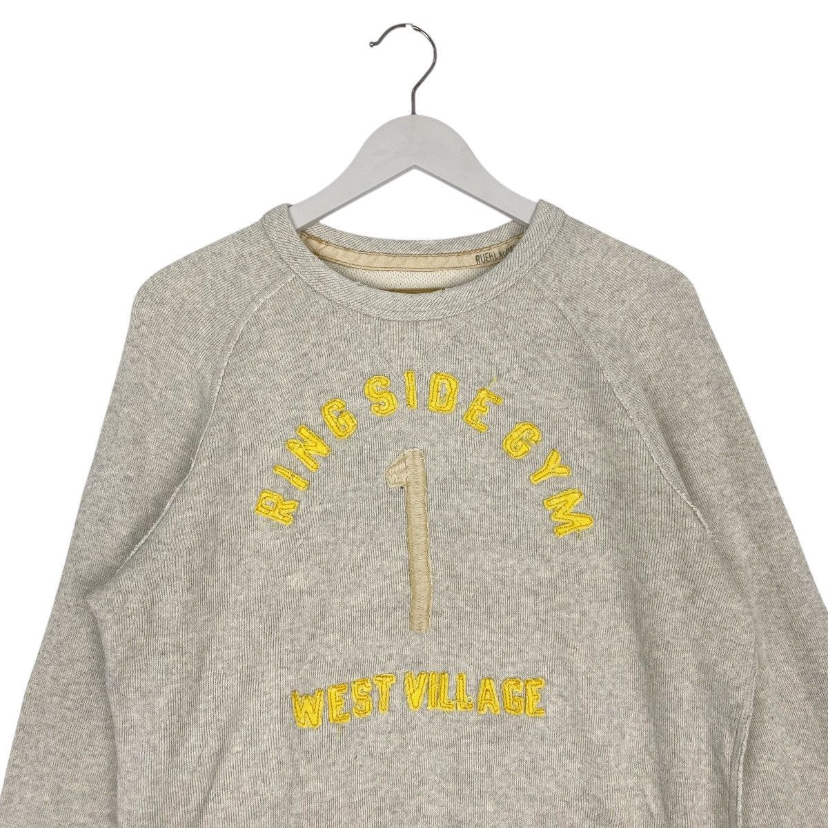 Other Vintage Ruehl Sweatshirt Crewneck Big Logo Spellout Grey Size US M / EU 48-50 / 2 - 4 Thumbnail
