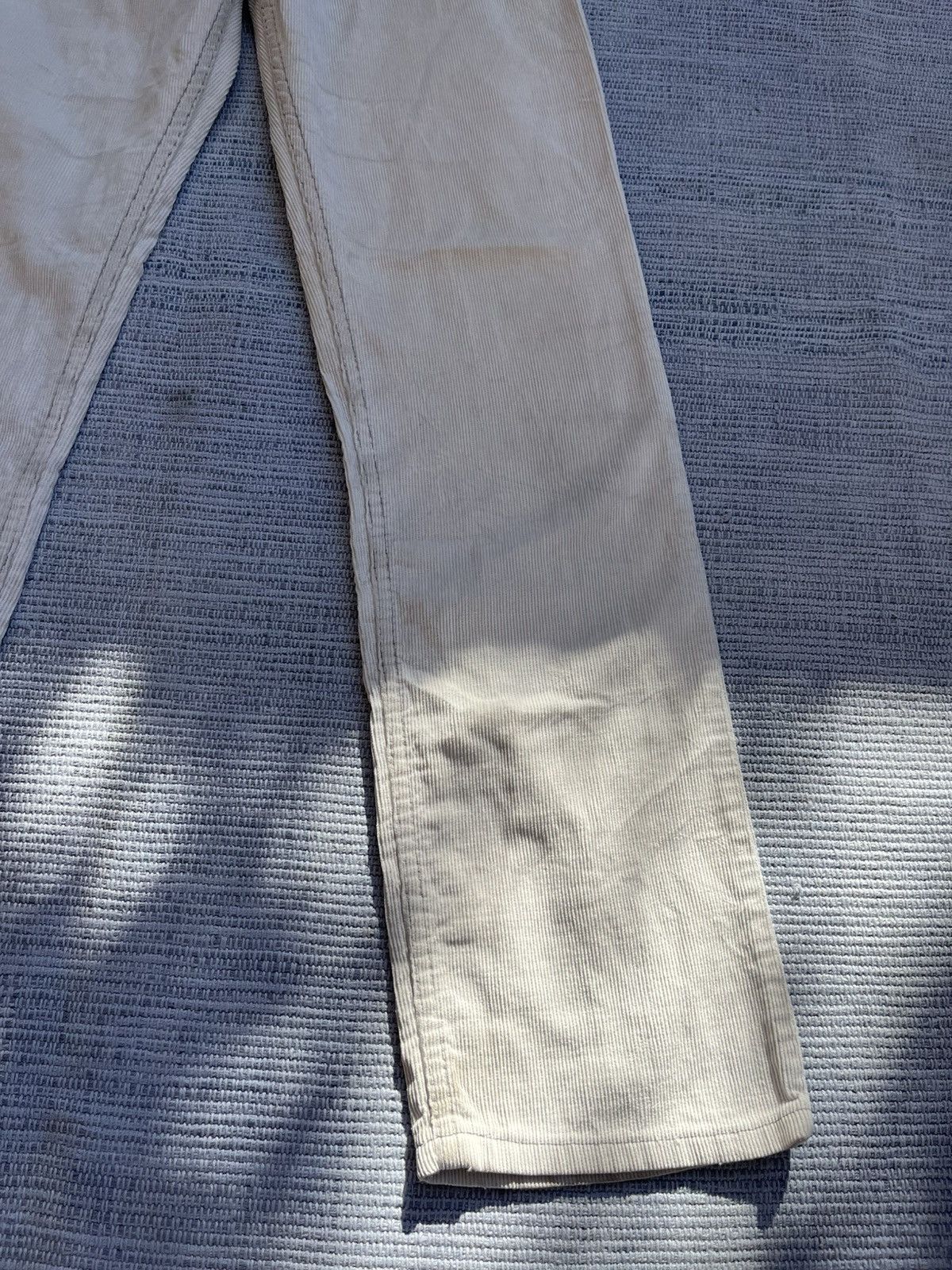 Levi's × Vintage 80s Levi’s 519 1555 Whitetab Straight Leg Corduroy Size US 30 / EU 46 - 4 Thumbnail
