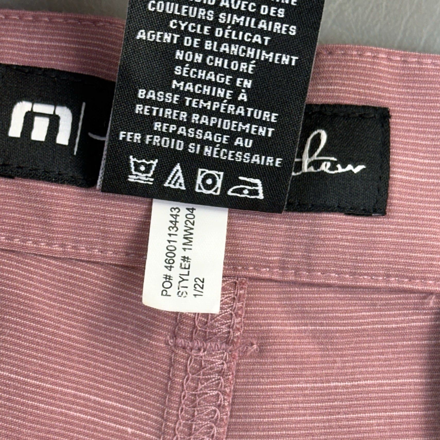 TravisMathew Travis Mathew Shorts Mens 36 Ruby Wine Lightweight Performance Golf Size US 36 / EU 52 - 5 Thumbnail