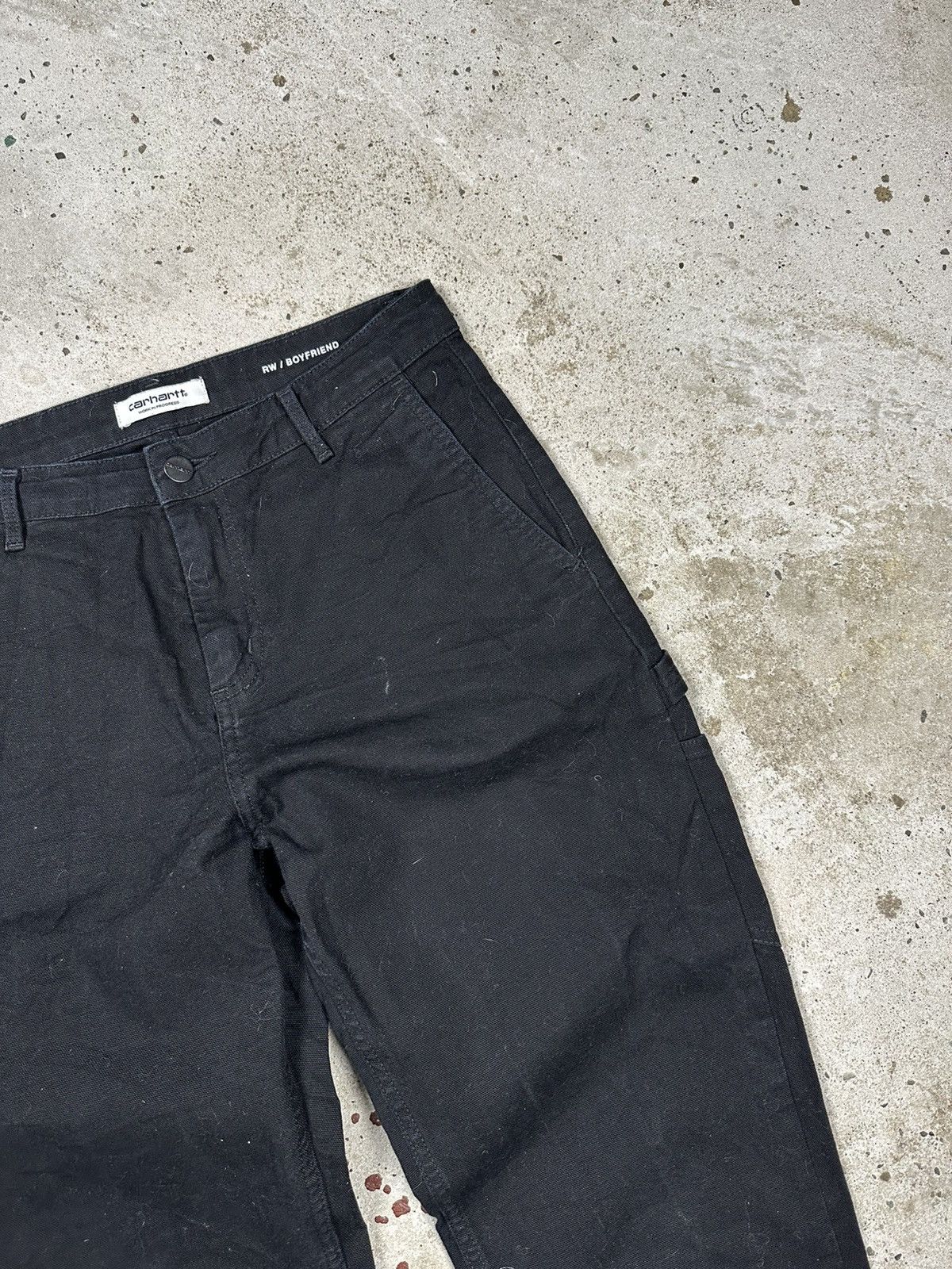 Carhartt Vintage Carhartt Carpenter Black Single Knee Pants cargo Size US 29 - 11 Thumbnail