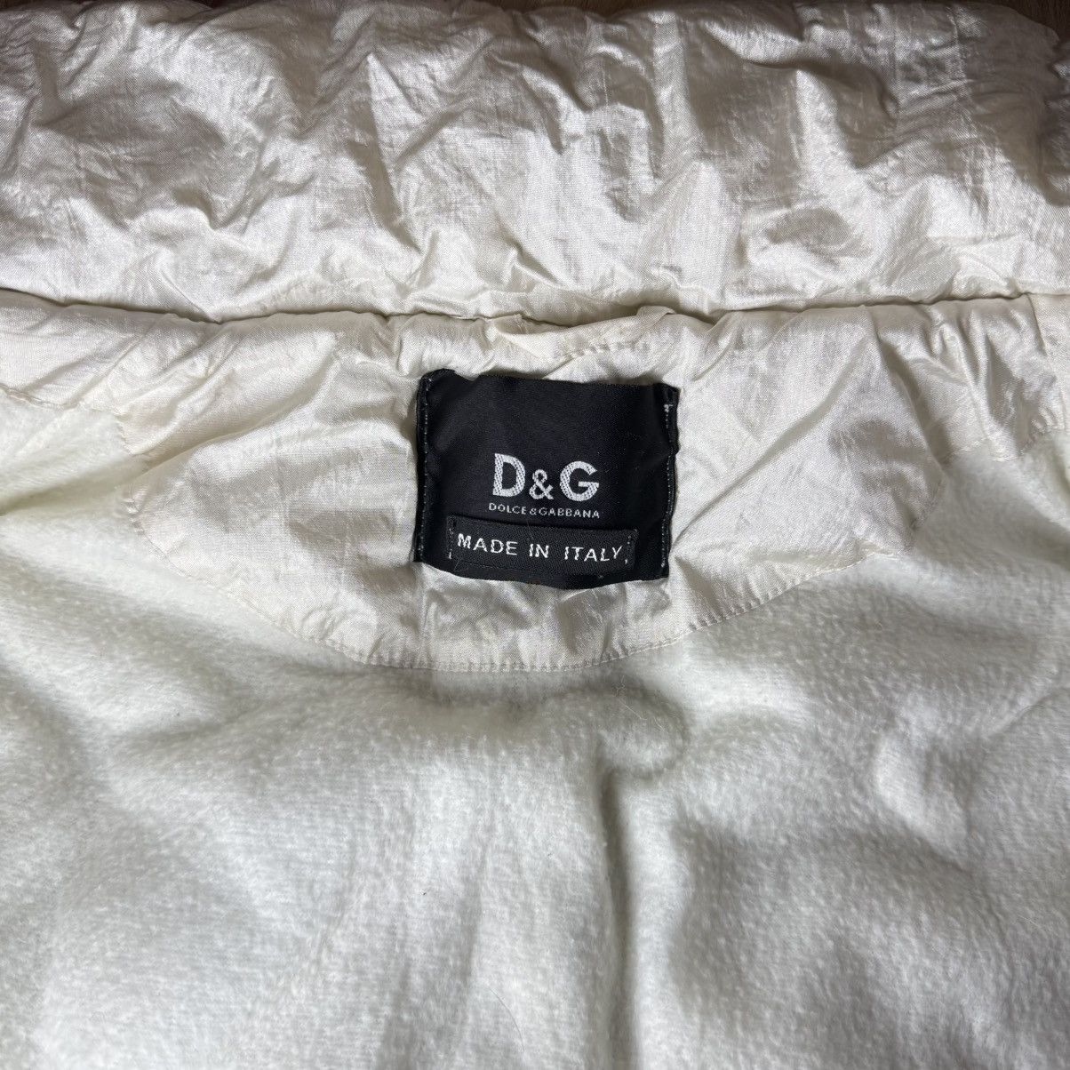 If Six Was Nine Fur Dolce & Gabbana Japanese Style Vest Bomber Jacket 90s Size M / US 6-8 / IT 42-44 - 11 Thumbnail