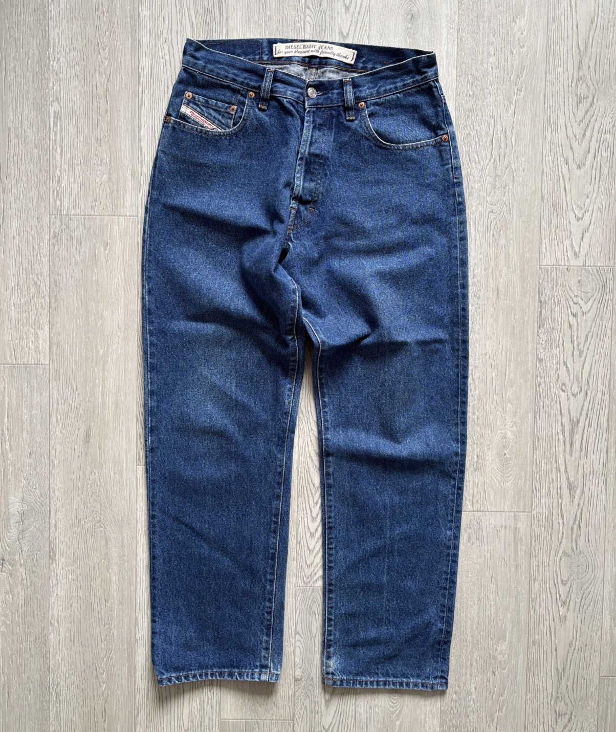 Vintage Diesel Blue Basic Jeans 90s