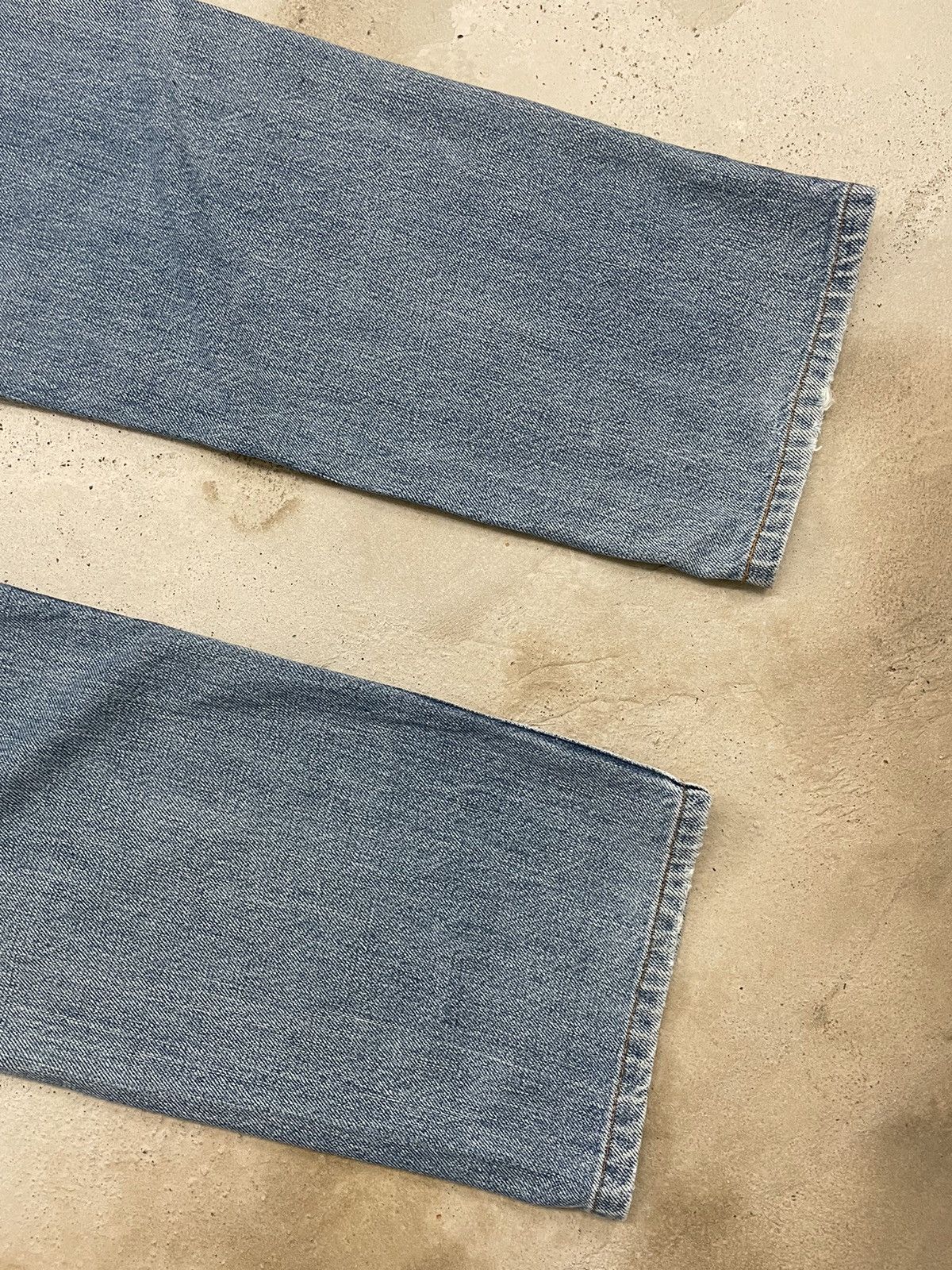 Levi's Vintage 90s Repro Levis 502 Selvedge Redline Big E Size US 30 / EU 46 - 16 Thumbnail