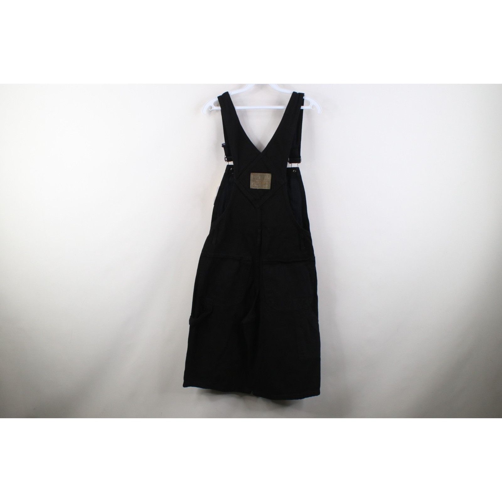 Vintage Deadstock Vintage 90s Streetwear Baggy Denim Shortalls Size 26" / US 2 / IT 38 - 13 Thumbnail