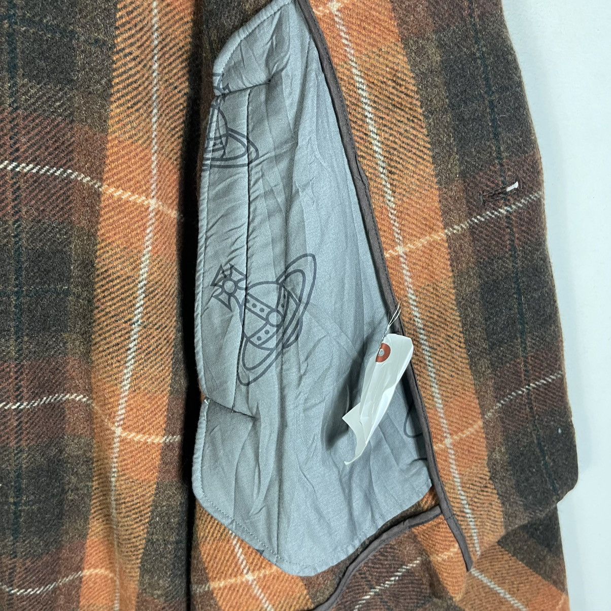 Vivienne Westwood Vivienne Westwood MAN Asymmetrical Plaid Blanket Cape Coat Size US M / EU 48-50 / 2 - 8 Thumbnail