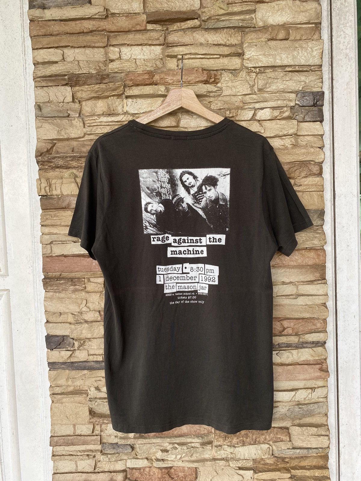 Rage Against The Machine 🔥 Rage Against The Machine “The Mason Jar” Band Tees Size US L / EU 52-54 / 3 - 2 Thumbnail