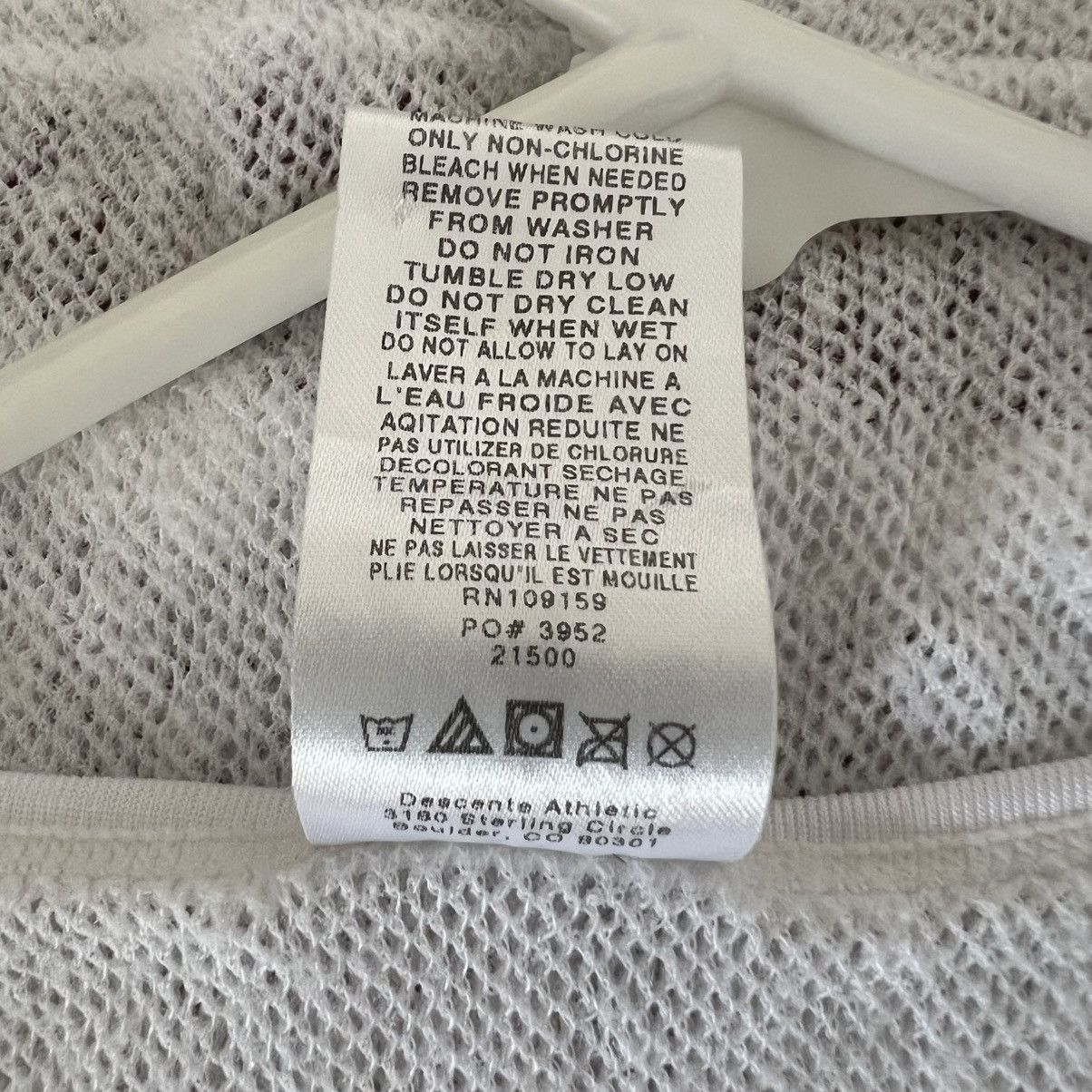 Descente Descente White Sleeveless Tank Top/Sweater Made in Canada Size M / US 6-8 / IT 42-44 - 8 Thumbnail