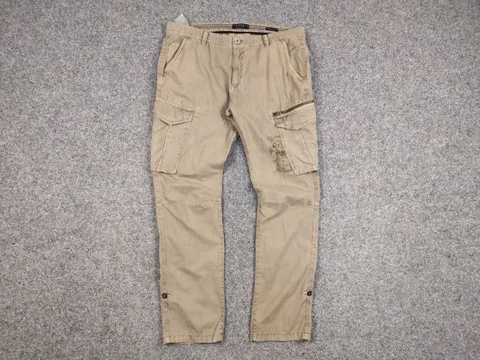 Japanese Brand Vintage 90's Cargo Pants Travis Scott Japan Zip Pocket Size US 36 / EU 52 - 6 Thumbnail