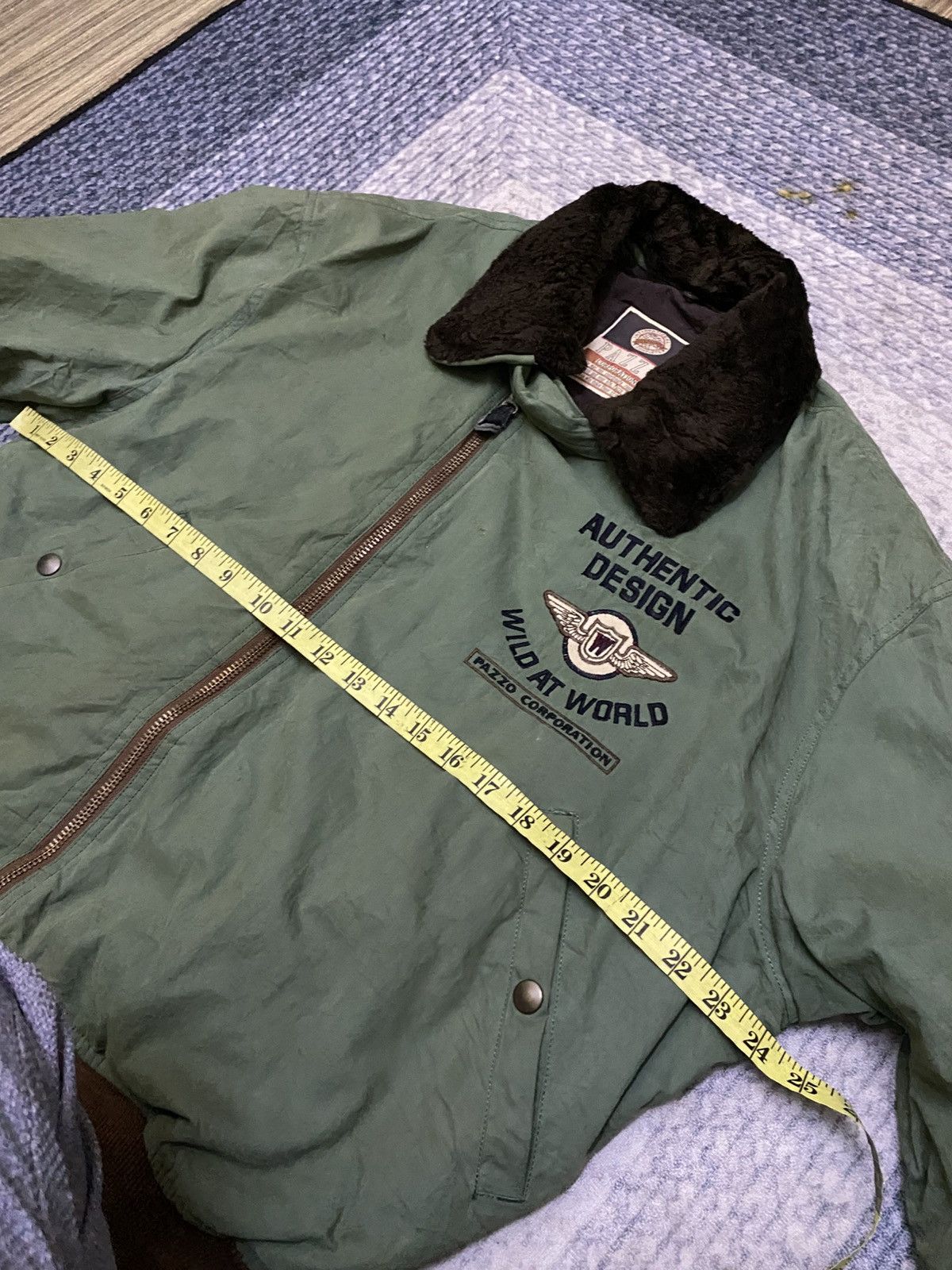 Pazzo VINTAGE PAZZO WILDERS BOMBER JACKET Size US L / EU 52-54 / 3 - 11 Thumbnail