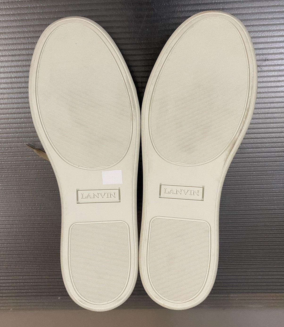 Lanvin Lanvin sand suede patent toe low top 12uk NEW Size US 13 / EU 46 - 10 Thumbnail