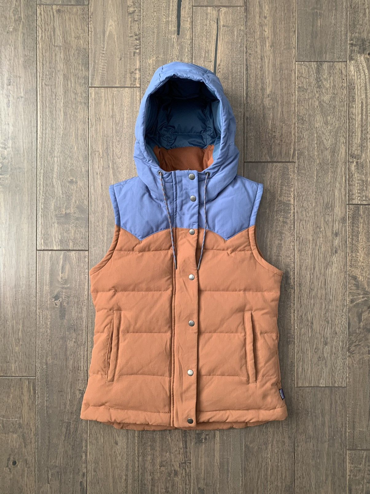 Patagonia 🖌️Patagonia Women’s Bivy Down Hooded Vest (Sz S) Size S / US 4 / IT 40 - 3 Thumbnail