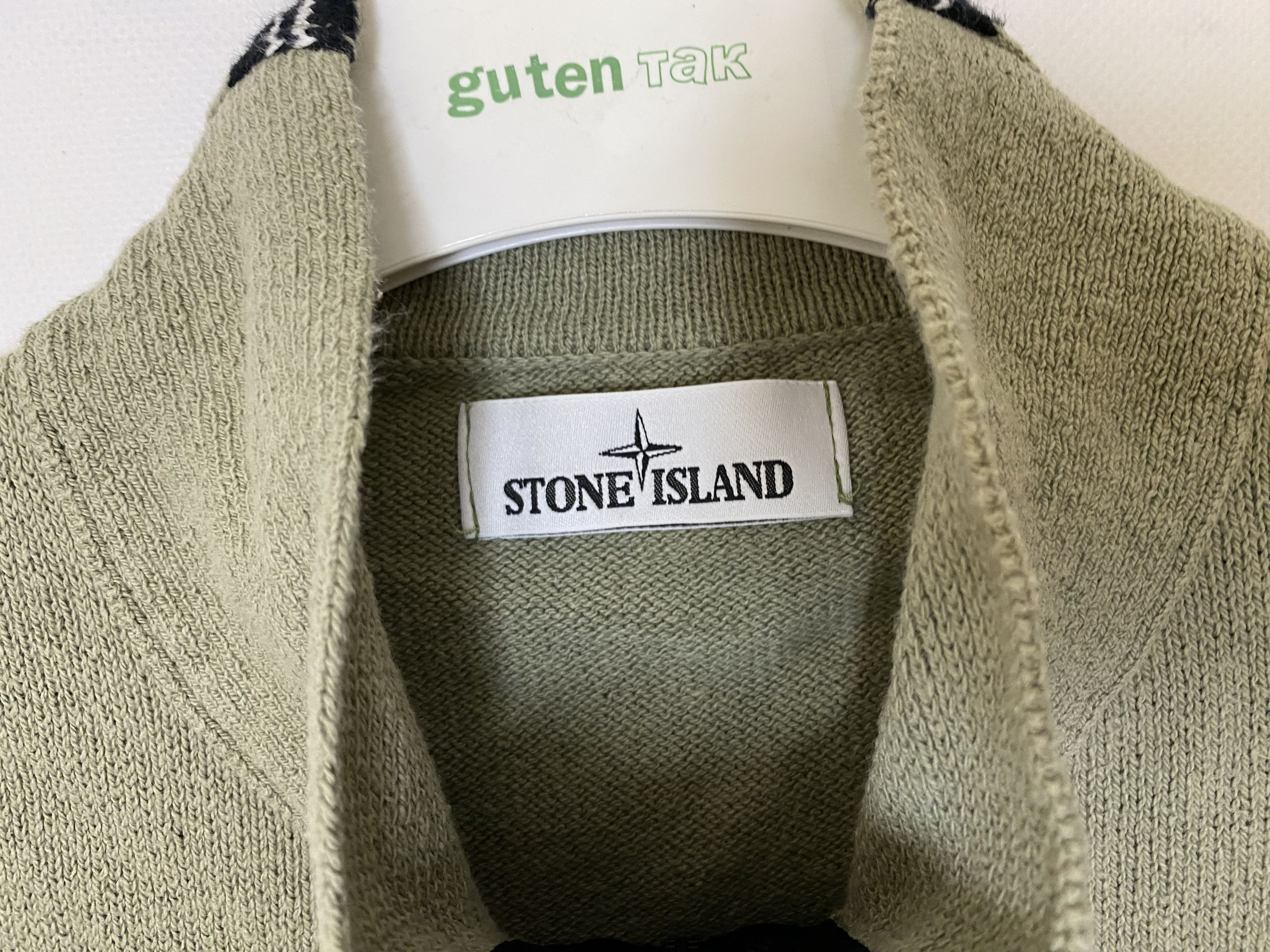 Stone Island × Vintage STONE ISLAND ZIP UP SWEATER VINTAGE AUTHENTIC SIZE S Size US S / EU 44-46 / 1 - 4 Thumbnail
