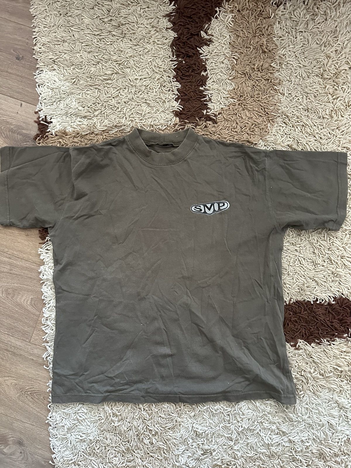 Vintage 🔥VINTAGE SMP MADE IN USA SKATEBOARD T-SHIRT🔥 Size US L / EU 52-54 / 3 - 3 Thumbnail