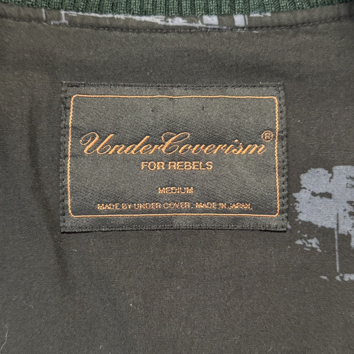 Jun Takahashi × Undercover undercover Green Rebel Gods Bomber Jacket Size US M / EU 48-50 / 2 - 5 Thumbnail