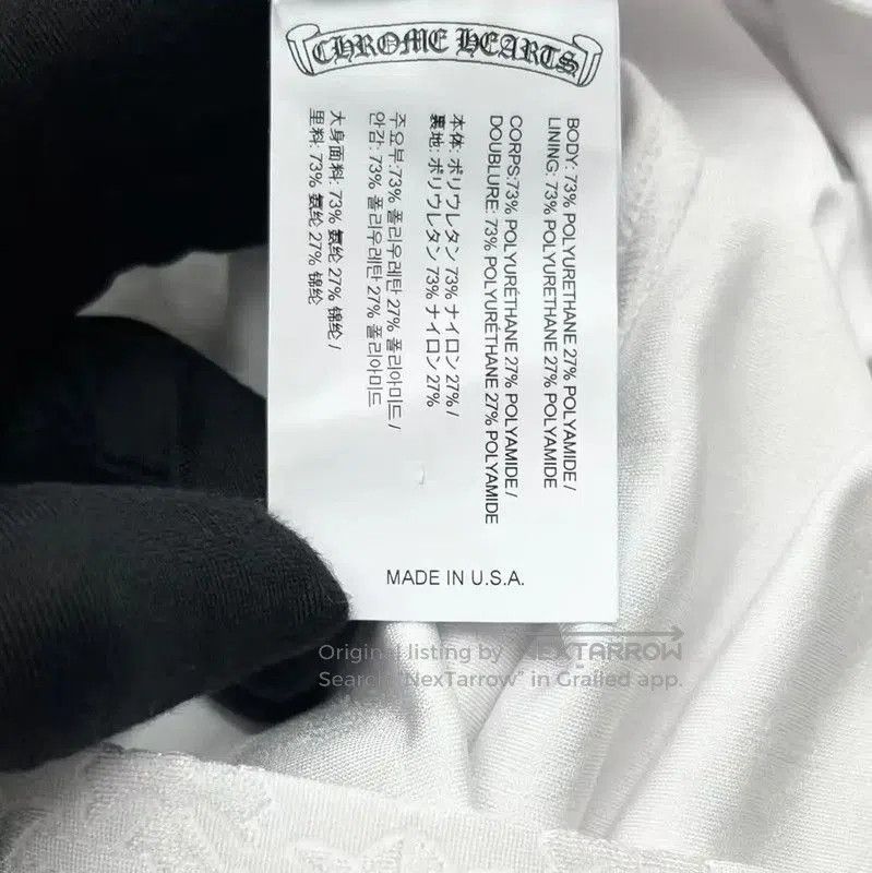 Chrome Hearts Chrome Hearts Women's Spring White Crop Top . Size M / US 6-8 / IT 42-44 - 4 Thumbnail